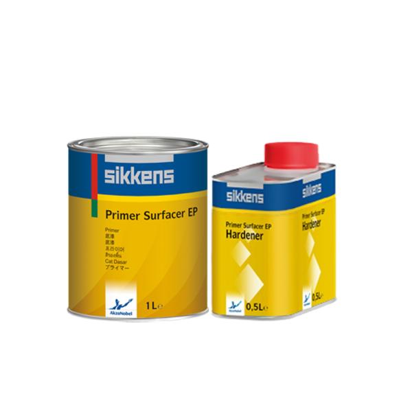 アクゾノーベル 513796 sikkens プライマーサフェーサーEP 1L + EPプライマー ...