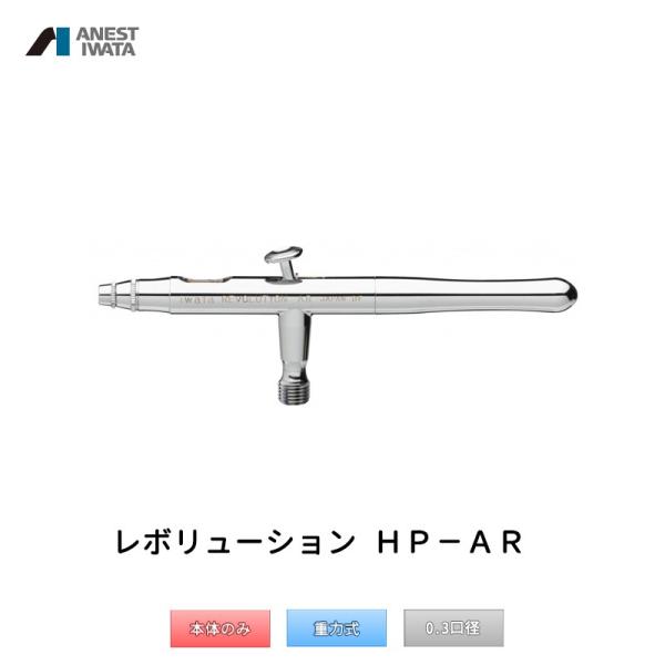 アネスト岩田 エアブラシ レボリューション 重力式 HP-AR 取寄