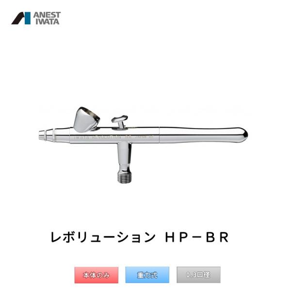 アネスト岩田 エアブラシ レボリューション 重力式 HP-BR 取寄