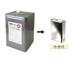 小容量サイズ ネットペイント 洗浄用シンナー ラッカーシンナー 小分け販売 4L 取寄