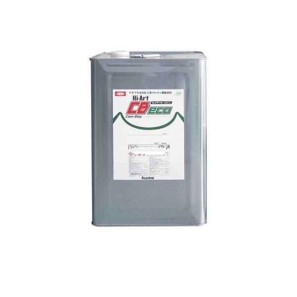 イサム塗料 215-1801-1 ハイアートCBエコ 環境1液フタル酸シャーシーブラック 16kg ...