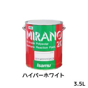 イサム塗料 220-3001-2 アクロベース ホワイト 3.5L ×1個 取寄