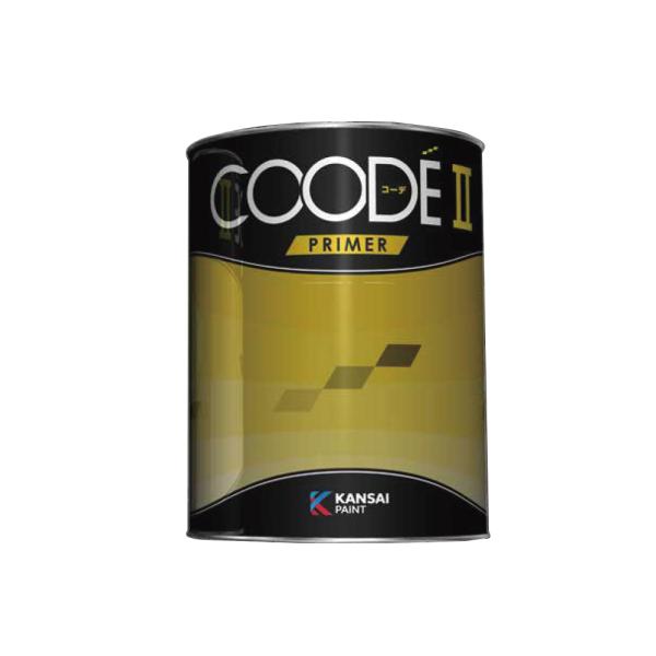 関西ペイント 52-478-836 COODE W/Wプライマー2 ダークグレーベースL20 4kg...