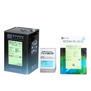 レタンPGエコHSクリヤー　M 関西ペイント レタンPG エコHSクリヤーQベース4L＋Q 硬化剤