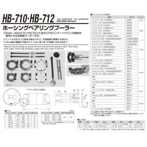 江東産業 HB-712 ホーシングベアリングプーラー 取寄｜workers-heaven
