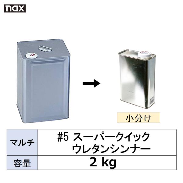 小容量サイズ 日本ペイント nax マルチ #5 スーパークイック ウレタンシンナー 小分け販売 2...