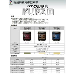 日本ペイント nax パテ クルツ R 80 ...の詳細画像1