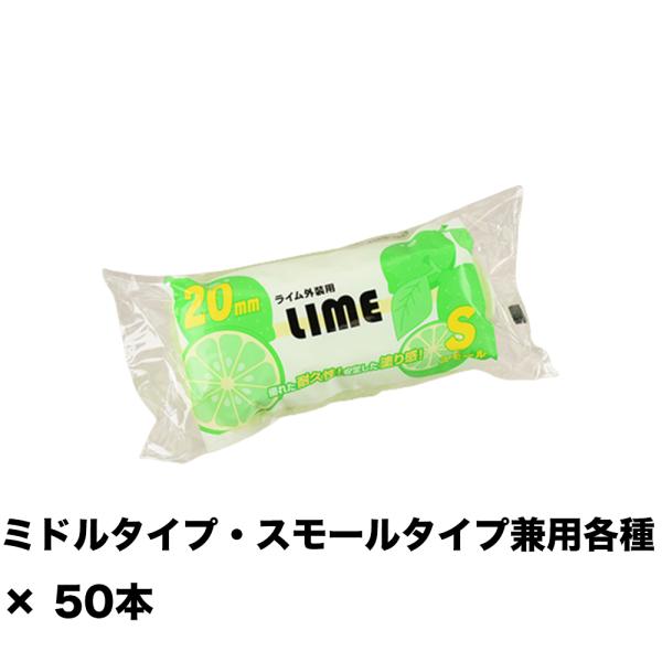 大塚刷毛 ライム 外装用スモール20ミリ 4S-LIM20 4インチ ×50本 151832 000...