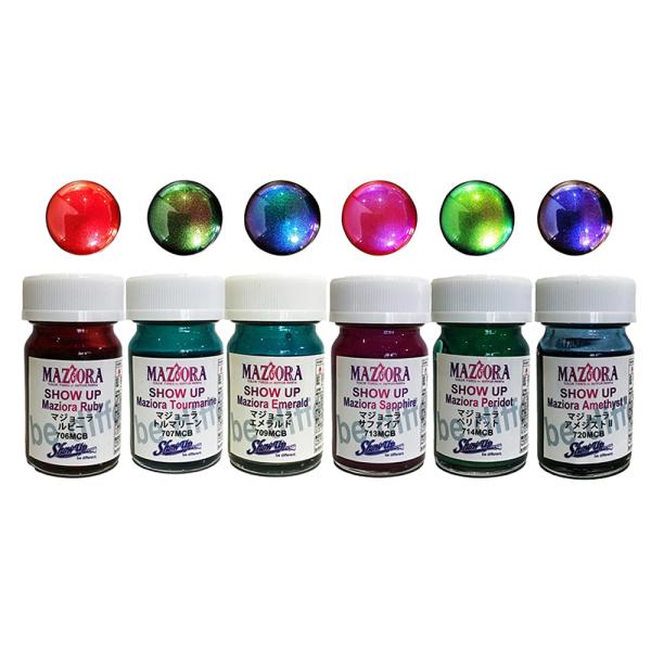 SHOW UP MAZIORAジュエルコレクション  偏光カメレオンカラー 全6色 ミニボトル 19...