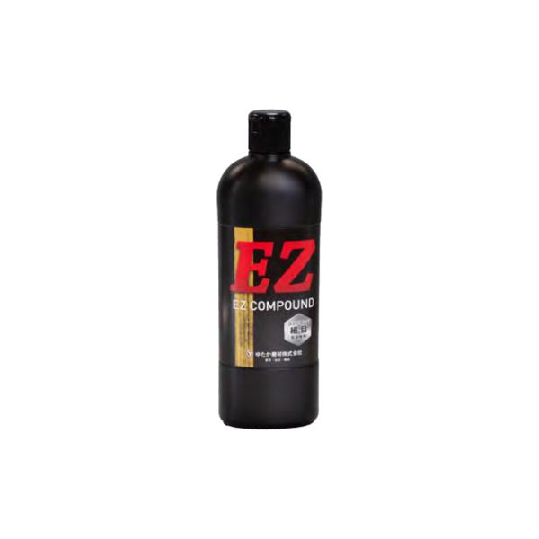 ゆたか磨材 EZコンパウンド 細目 (赤) 500ml 12本入 (ケース販売) 取寄