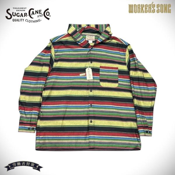 シュガーケーン SUGAR CANE ネイティブアメリカン コットンジャケットシャツ パーカー アメ...