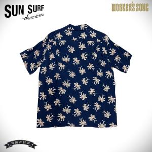 サンサーフ SUN SURF アロハシャツ 散...の詳細画像5