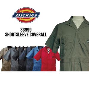 DICKIESディッキーズ半袖ツナギ3399/33999SALE!!★ショートスリーブカバーオール半袖つなぎ