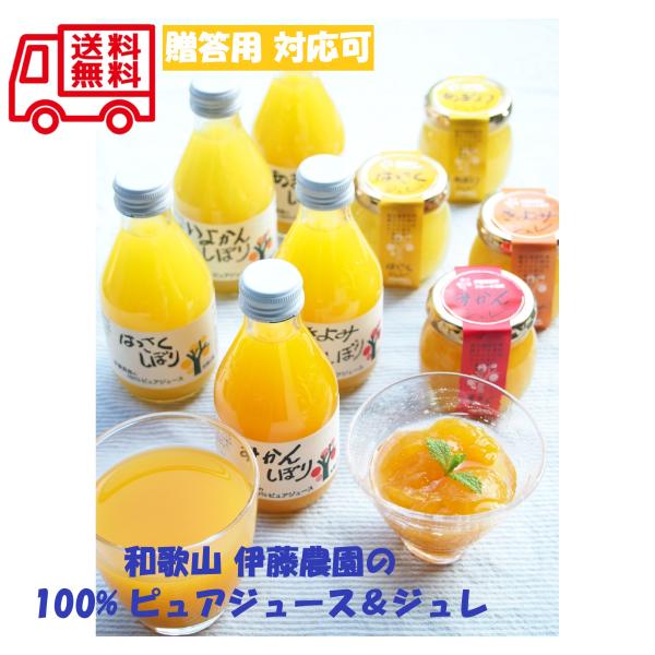 和歌山  伊藤農園  柑橘ジュースと寒天ジュレセット お取り寄せ お取り寄せグルメ 人気 内祝 お祝...