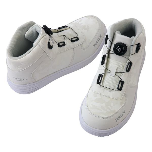 安全靴 ダイヤル式 AZ51670 タルテックス セーフティシューズ カモフラージュ柄 アイトス ダ...