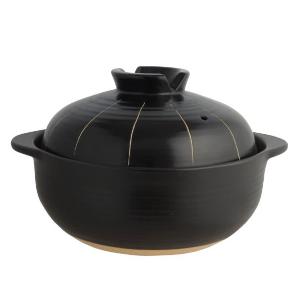 墨十草 土鍋 8号 2人用 ３人用 ニュー なんでも土鍋 卓上鍋 土鍋 3合炊き 炊く 蒸す 煮る ...