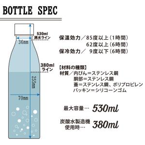 FIELD CHAMP ステンレスボトル 炭酸...の詳細画像5