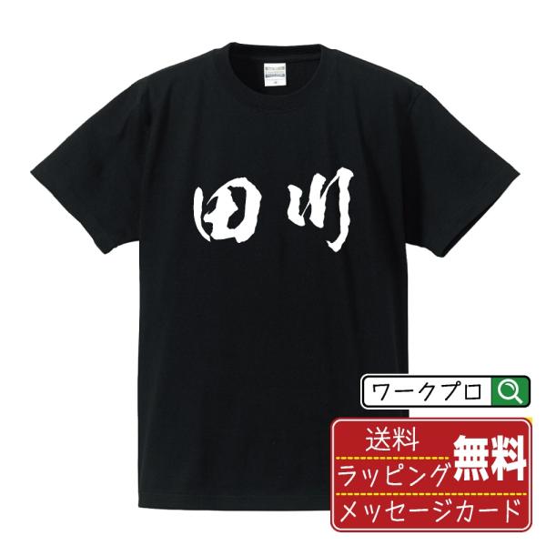 田川 筆文字 Tシャツ 半袖 書道家が書く 名入れ 漢字 オリジナル プリント ( 福岡 ) メンズ...