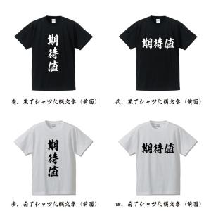 期待値 筆文字 Tシャツ 半袖 書道家が書く ...の詳細画像1