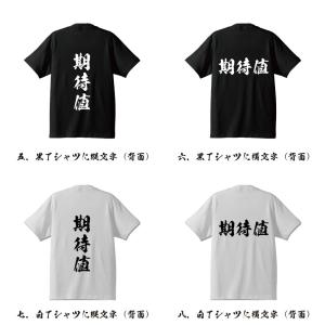 期待値 筆文字 Tシャツ 半袖 書道家が書く ...の詳細画像2