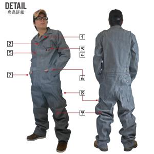 つなぎ 長袖 メンズ 作業服 Dickies ...の詳細画像2
