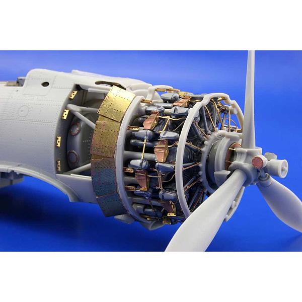 エデュアルド(32161）1/32  A6M2 零戦 21型エンジン用パーツ