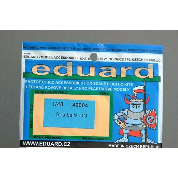 エデュアルド(49004）1/48 日本海軍機のシートベルト用パーツ