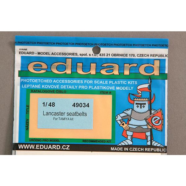 エデュアルド(49034)1/48 ランカスター用シートベルト