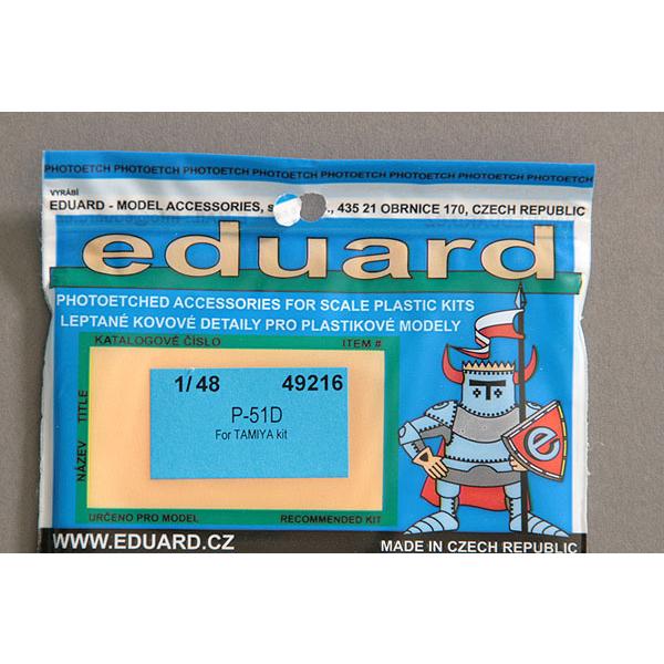 エデュアルド(49216)1/48 P-51D用エッチングパーツ