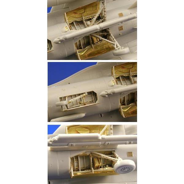 エデュアルド(49390)1/48 F-16CJ Block50用脚収納庫