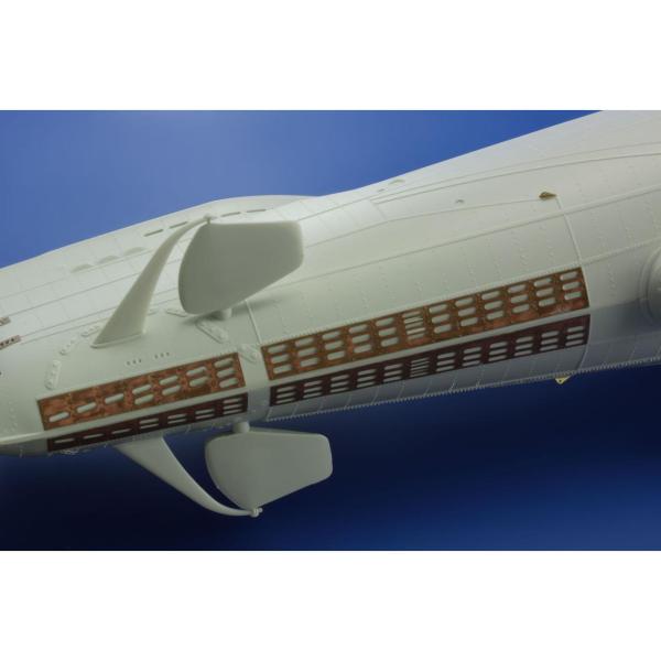 エデュアルド(53159)1/72 ドイツ軍潜水艦IX C/40型　船体のエッチングパーツ　パート２