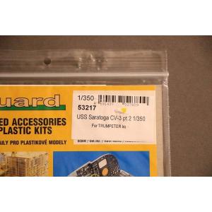 エデュアルド(53217)1/350 アメリカ海軍の航空母艦 サラトガ CV-3 part 2用エッ...