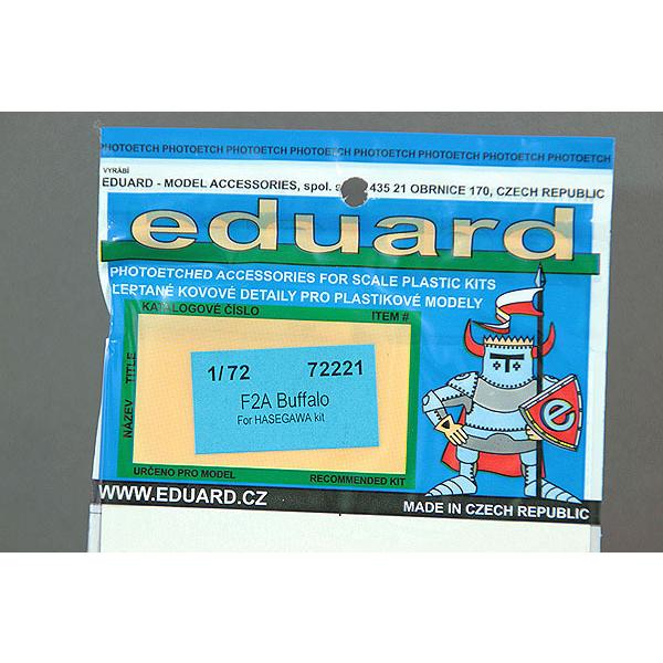エデュアルド(72221)1/72 F2Aバッファロー用エッチングパーツ