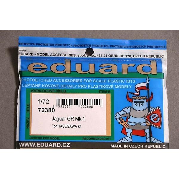 エデュアルド(72380)1/72 Jaguar GR.1用エッチングパーツ