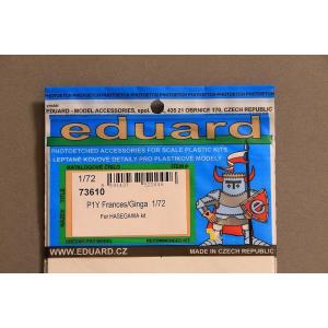 エデュアルド(73610)1/72 空技廠 P1Y1-S/P1Y2 銀河 11型/16型用エッチング...