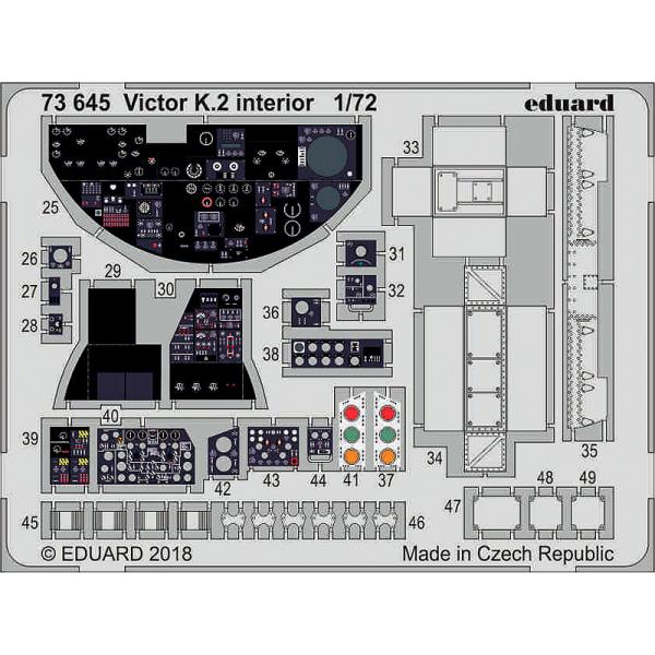 エデュアルド(73645) 1/72 ヴィクター K.2内装用エッチングパーツ(エアーフィックス用)
