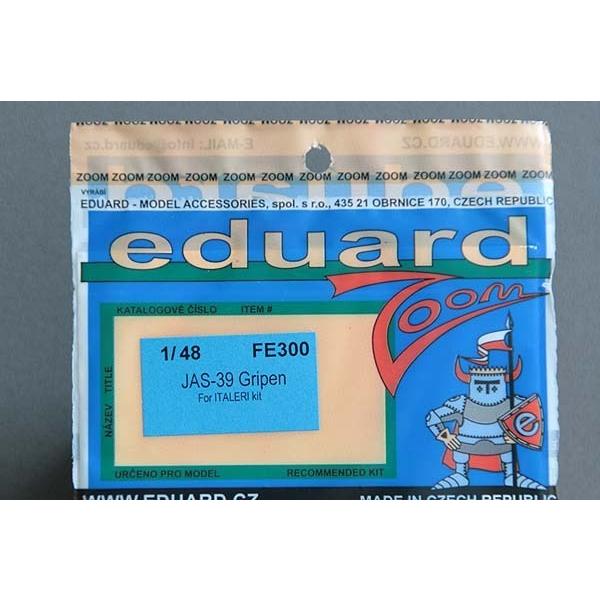 エデュアルド(FE300)1/48 サーブJAS-39 グリペン内装用エッチングパーツ