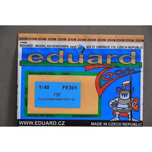 エデュアルド(FE301)1/48 F8F用内装エッチングパーツ