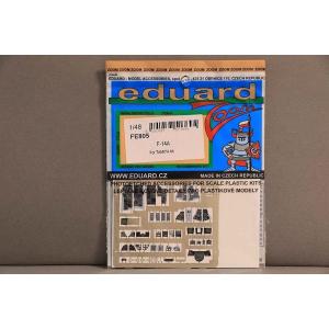 エデュアルド(FE805）1/48 グラマン F-14A トムキャット用コックピットのエッチングパー...