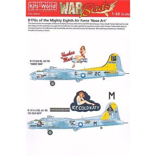 Kits-World(148015)1/48 Boeing B-17G Flying Fortres...