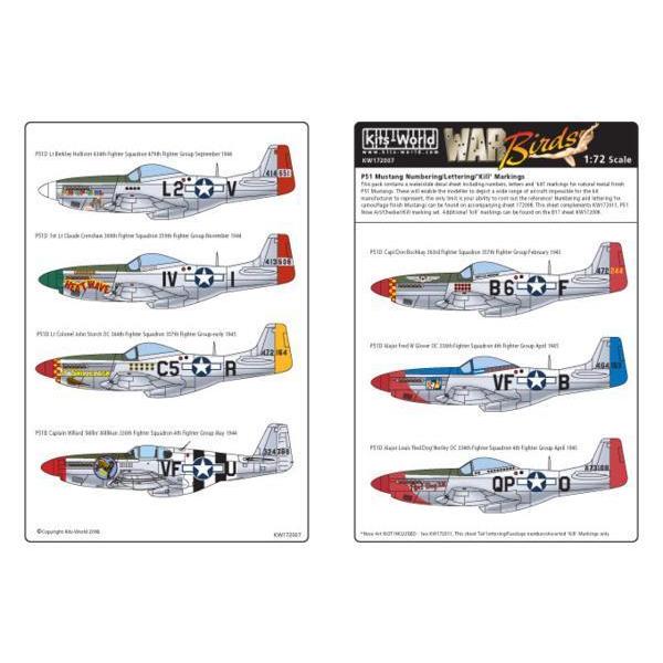 Kits-World(172007)1/72 North-American P-51B/P-51D ...