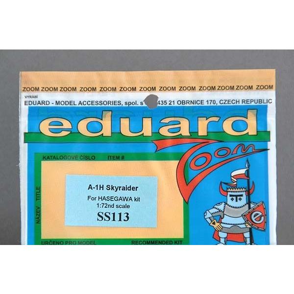 エデュアルド(SS113)1/72 Douglas A-1H内装用パーツ