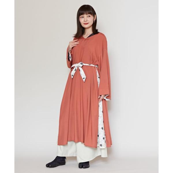 和風ワンピース和洋服八掛上品