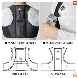 バートル ベスト 春夏 エアークラフト メンズ...の詳細画像5