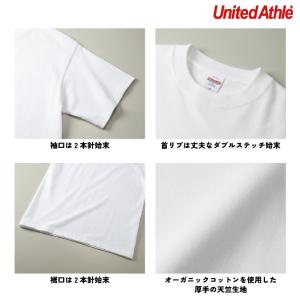 ユナイテッドアスレ 半袖 Tシャツ オーガニッ...の詳細画像2