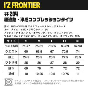 アイズフロンティア インナータイツ 春夏 メン...の詳細画像3