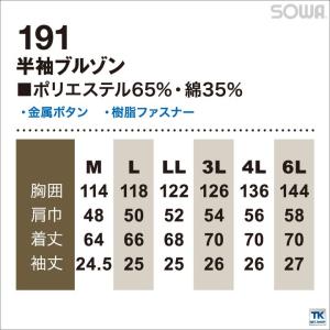 作業服 作業着 半袖ブルゾン 春夏 ワークウェ...の詳細画像4