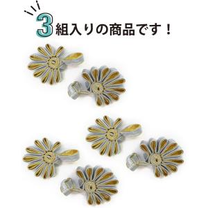 チャイナボタン 組紐ボタン 灰色 金サテン 組...の詳細画像2