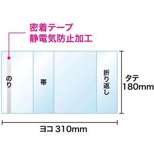 透明ブックカバー UVカット 日本製 コミック...の詳細画像1
