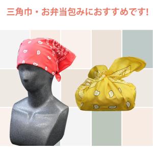 バンダナ 大判【レッド】 赤 ペイズリー 柄 ...の詳細画像4